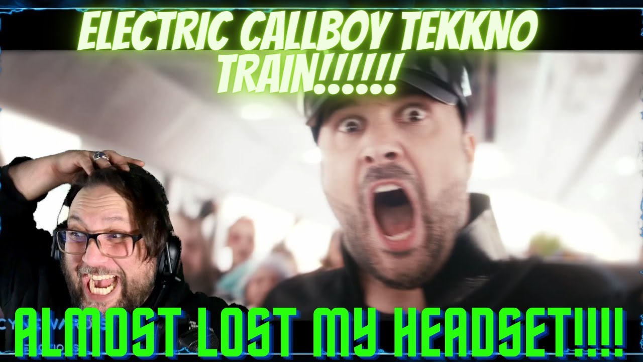 ELECTRIC CALLBOY 'S BEST ONE YET! 2023! TEKKNO TRAIN -REACTION