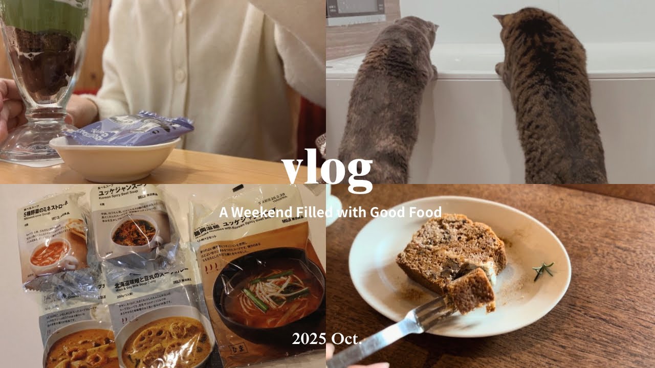 【Vlog】	社会人OLの休日🍂　無印良品 購入品|コメダ🥪|ロルバーン|手帳のある生活📔