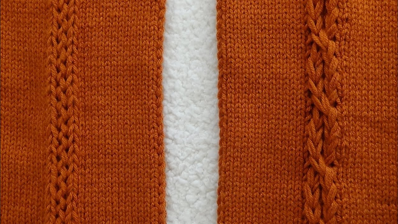 How to Machine Knit the Embossed Cable Scarf