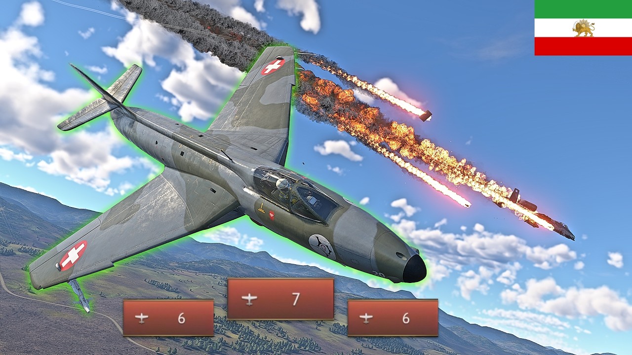 خفن ترین جتی که میتونی رایگان داشته باشیش ! Hunter F58