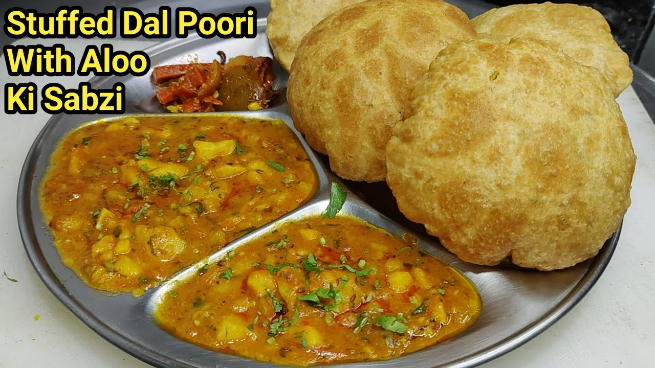 विहार की फेमस भरवां दाल पूरी और भंडारे वाली आलू की सब्जी/Aloo Ki Sabzi with Stuffed Poori/Chef Ashok