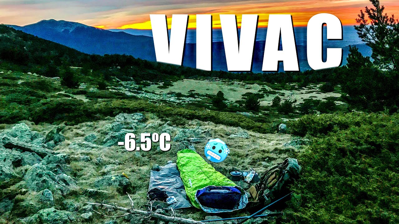 VIVAC a 2000 METROS en pleno INVIERNO 🥶