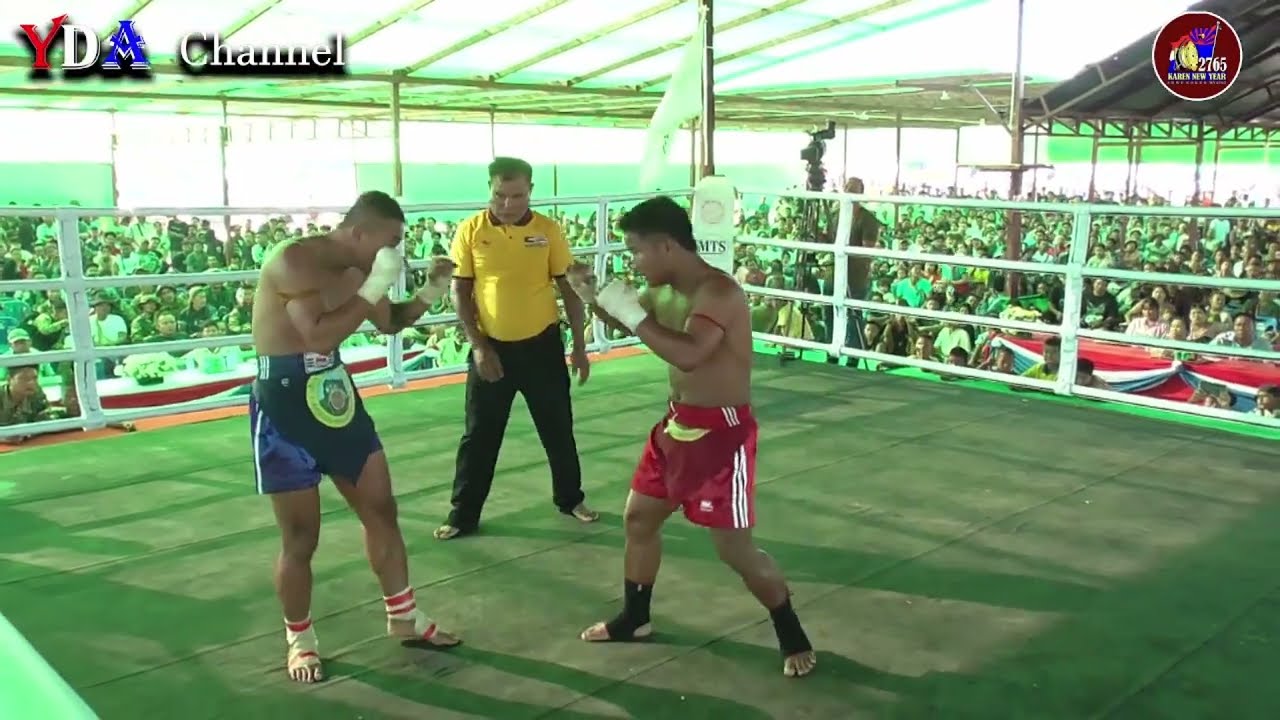 ရိုးရာကျားတို့ သုံးချီအထူးစိန်ခေါ်ပွဲ myanmar lethwei