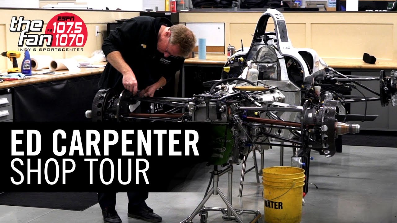 Ed Carpenter Shop Tour | Tony At The Track