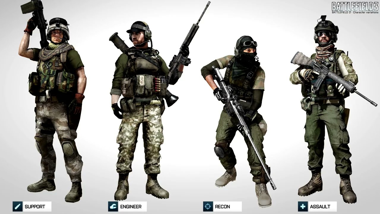 Battlefield 3 US Voices (Include Timeline)