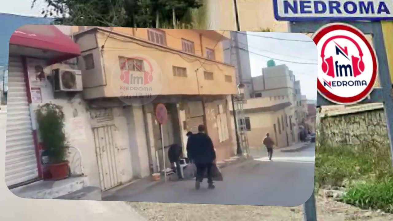 فيديو من طريق مغنية الى بعض شوارع مدينة ندرومة، Ville de Nedroma