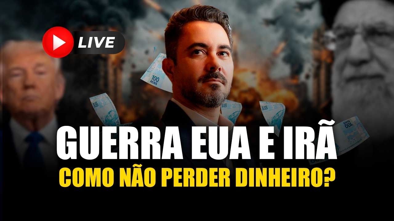 [LIVE #1915]: GUERRA EUA E IRÃ - COMO NÃO PERDER DINHEIRO?