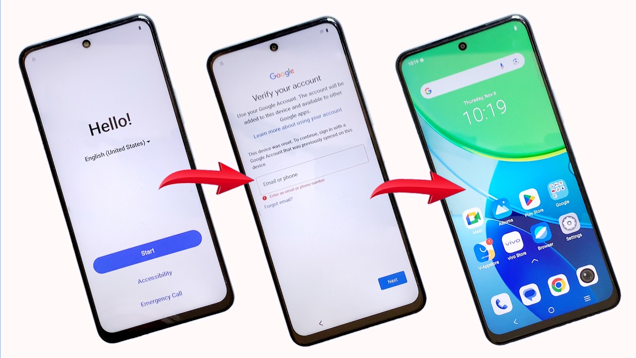 VIVO Y21D FRP BYPASS ANDROID 15  | VIVO Y21D FRP UNLOCK WITHOUT PC | VIVO Y21D GOOGLE ACCOUNT BYPASS