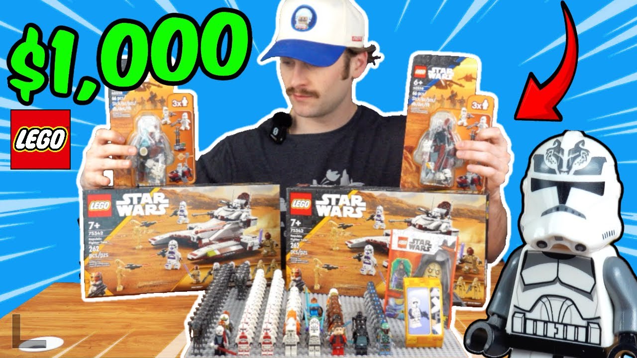 Building a $1,000 LEGO Star Wars Haul on Whatnot!