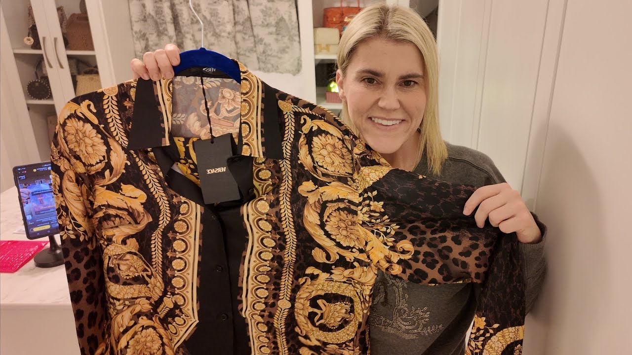 How I Scored a Versace Silk Top & Shorts for a STEAL