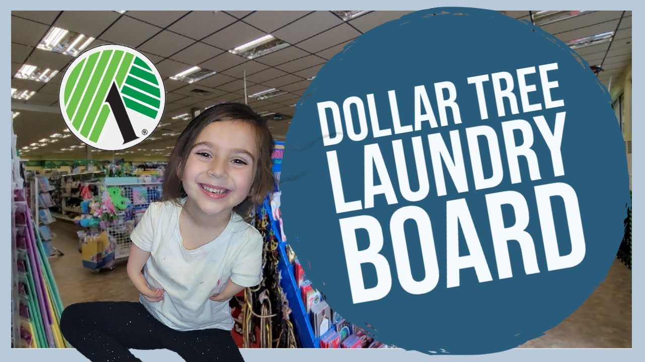 DIY Dollar Tree Laundry Board!!!