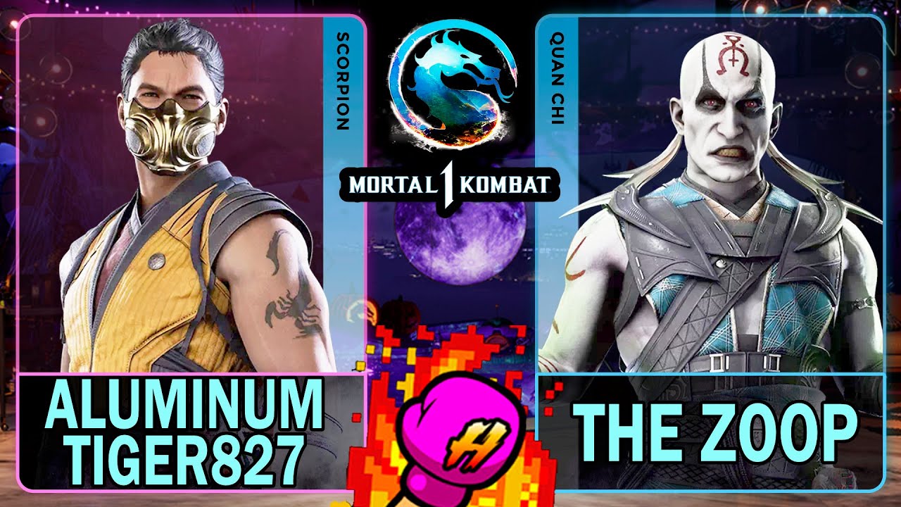 MK1 Aluminum Tiger827 (SCORPION) VS The Zoop (QUAN CHI)🥊Mortal Kombat 1🥊4K 60ᶠᵖˢ
