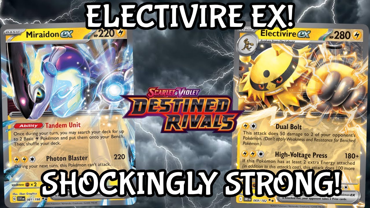 ELECTIVIRE EX! THIS DECK WILL SHOCK YOU!