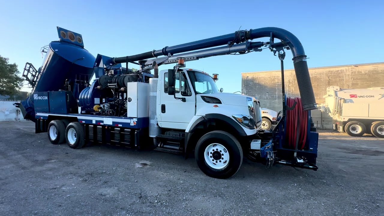 For Sale 2015 International 7500 Vac-con Combination Sewer Truck