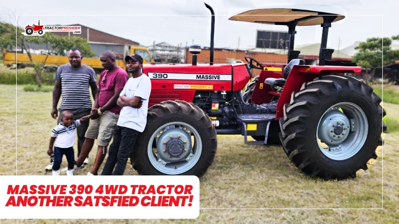 Massive 390 4WD Tractor | Another Satisfied Client | Tractor Provider