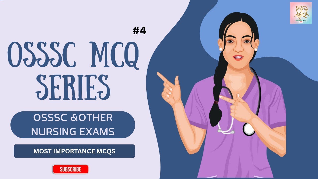 🏆🔥 Exam Booster MCQ Series#4 | OSSSC Nursing Officer | ନିଶ୍ଚିତ Selection ପାଇଁ ଦେଖନ୍ତୁ  📈#nursing