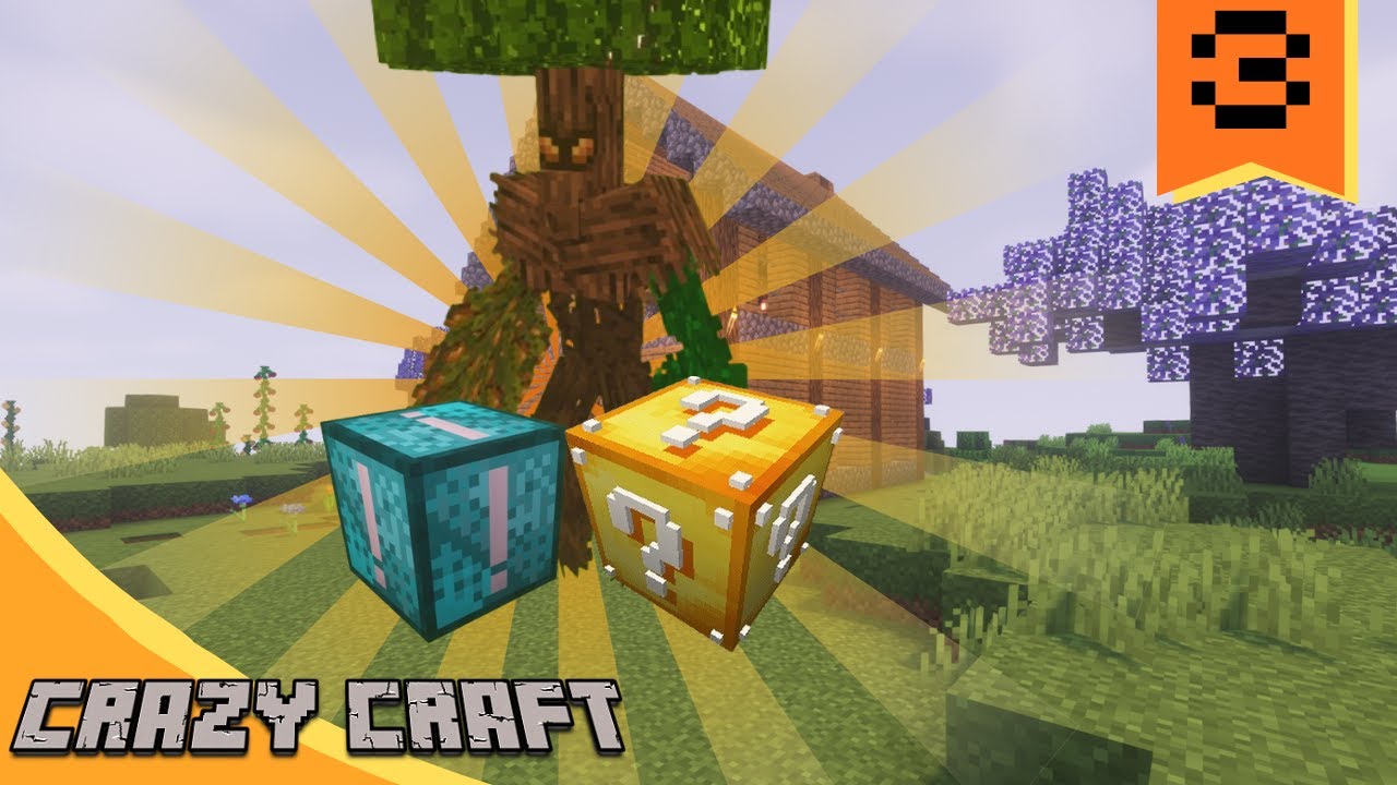 MAIS C'EST LUCKY BLOCK ONT VRAIMENT ÉTÉ GÉNÉREUX  ( L'AVENTURE CRAZY CRAFT ) EP 3