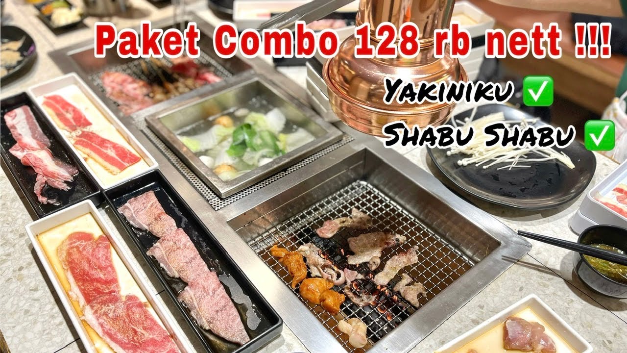 AYCE YAKINIKU & SHABU SHABU ENAK MURAH PUAS KENYANG @ HATTORI PLUIT #foodie #food #japanesefood