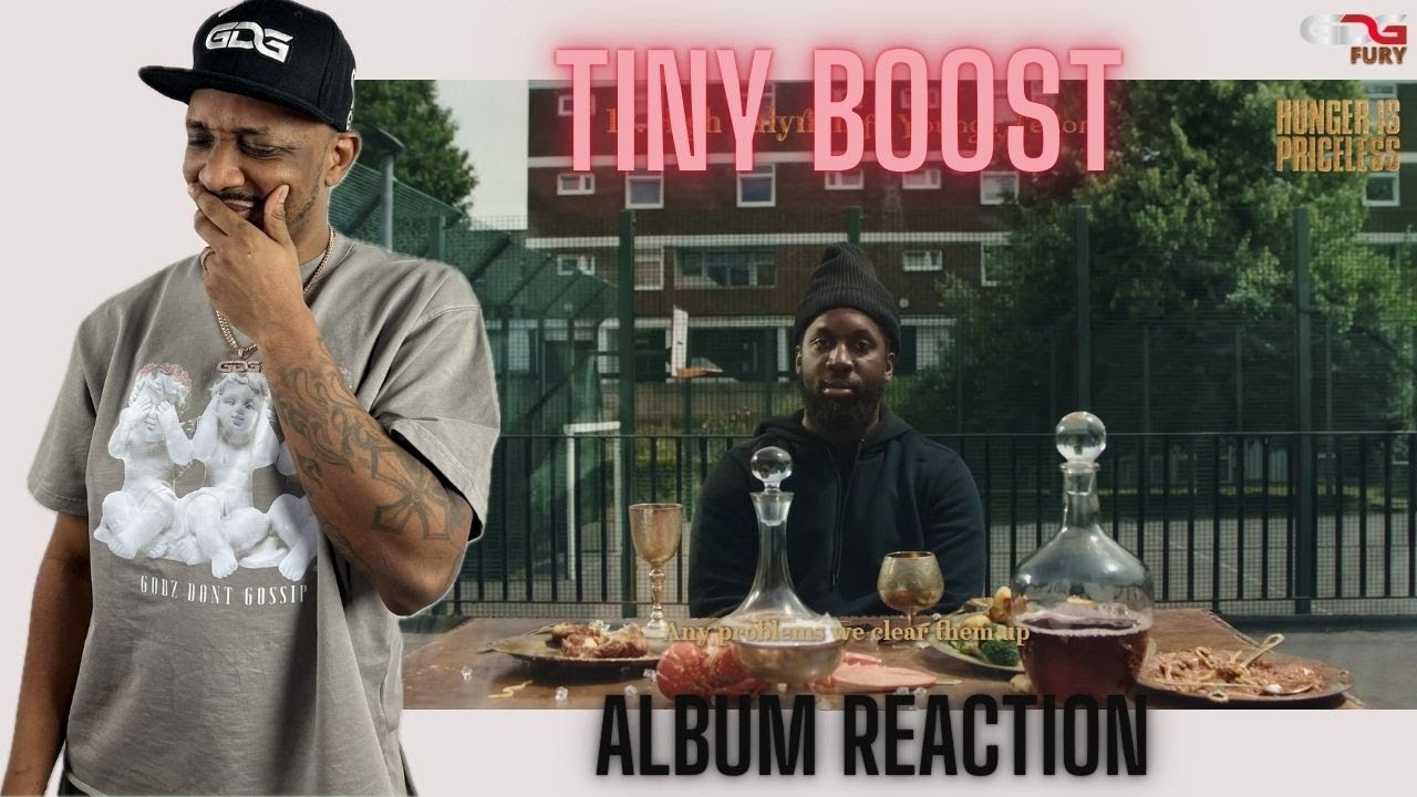 AMERICAN Reacts to TINY BOOST - HUNGER IS PRICELESS (Full Album Reaction)