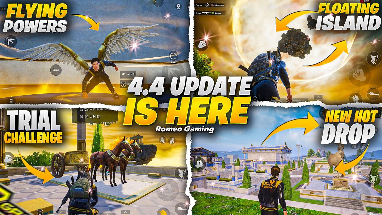 Best Update Ever | 4.4 Update Theme Mode Is Here | New Trial Challenges | New Features | PUBGM