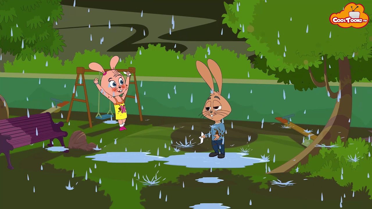 Cleanliness is Next to Godliness | Rhea & Ricky in Rain | Bedtime Story #moralstories #goodmanners