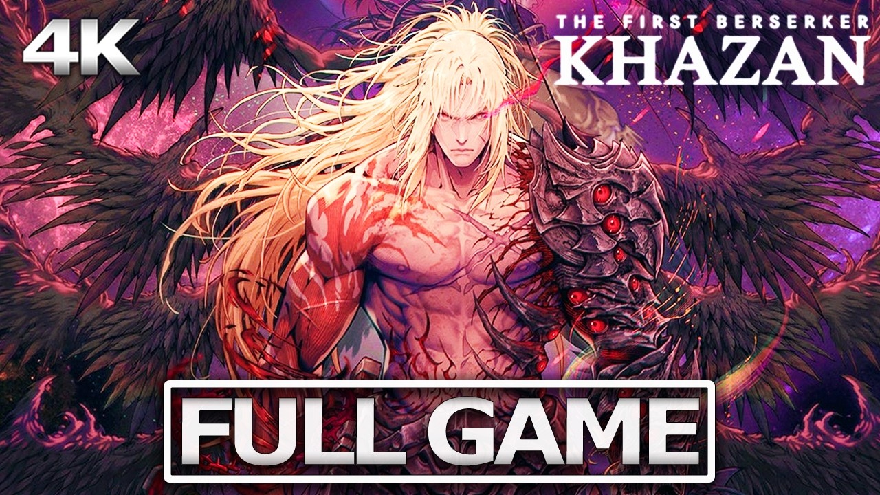 THE FIRST BERSERKER: KHAZAN Full Gameplay Walkthrough / No Commentary【FULL GAME】4K 60FPS Ultra HD
