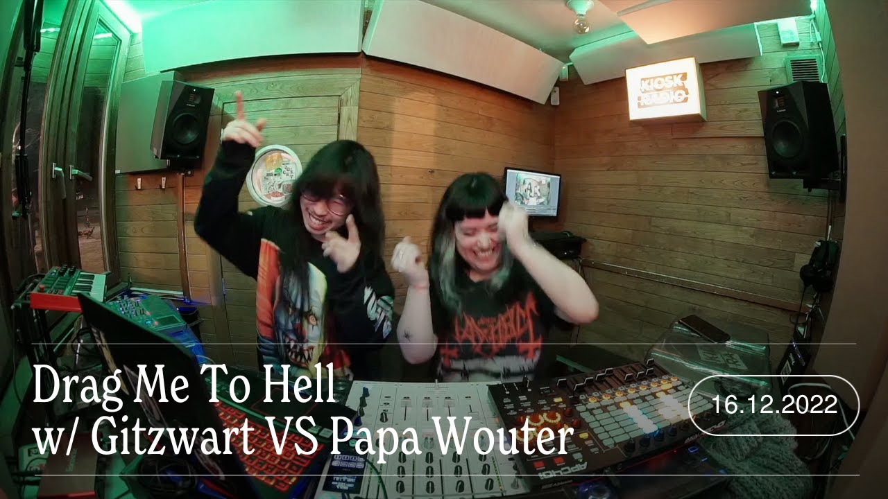Drag Me To Hell w/ Gitzwart VS Papa Wouter | Kiosk Radio 16.12.2022