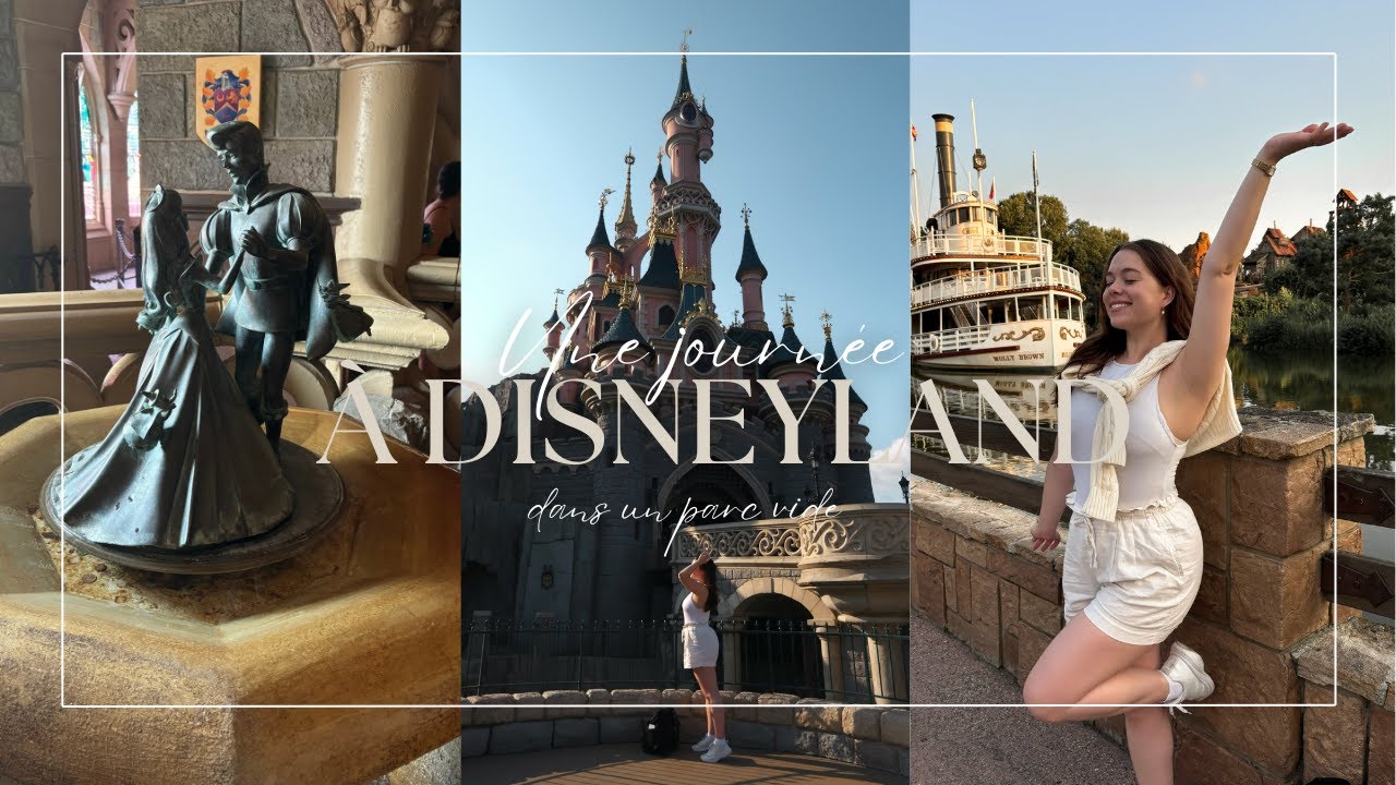 SEULES À DISNEYLAND PARIS | une journée à Disney avec un parc (presque) vide