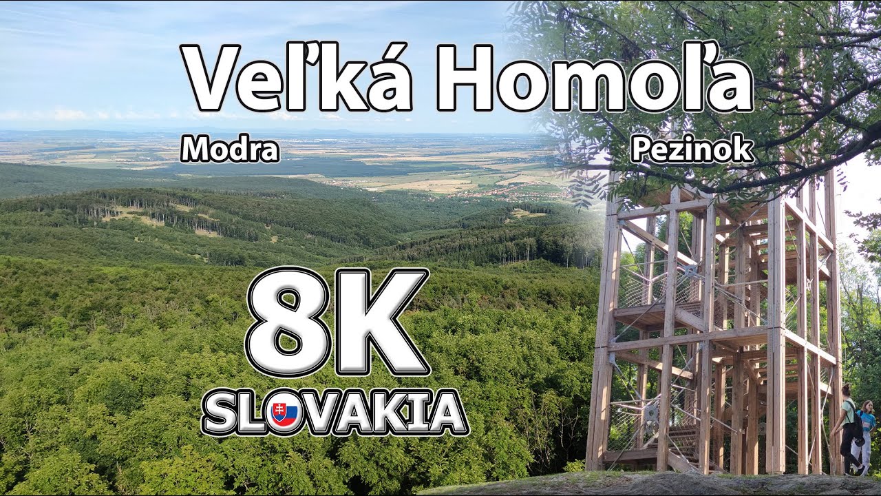Veľká Homoľa - Modra & Pezinok 🇸🇰 8K Slovakia