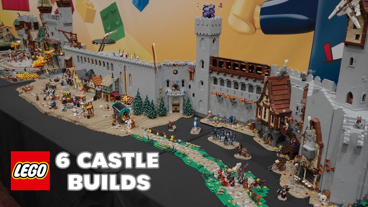 6 EPIC Castle Builds: Inspiration for Brick City | LEGO World 2024