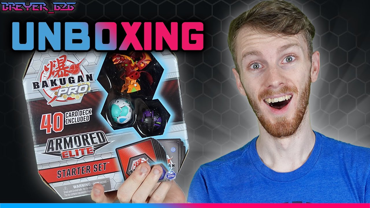 UNBOXING the Bakugan Fusion Force Starter Set | Bakugan Armored Elite