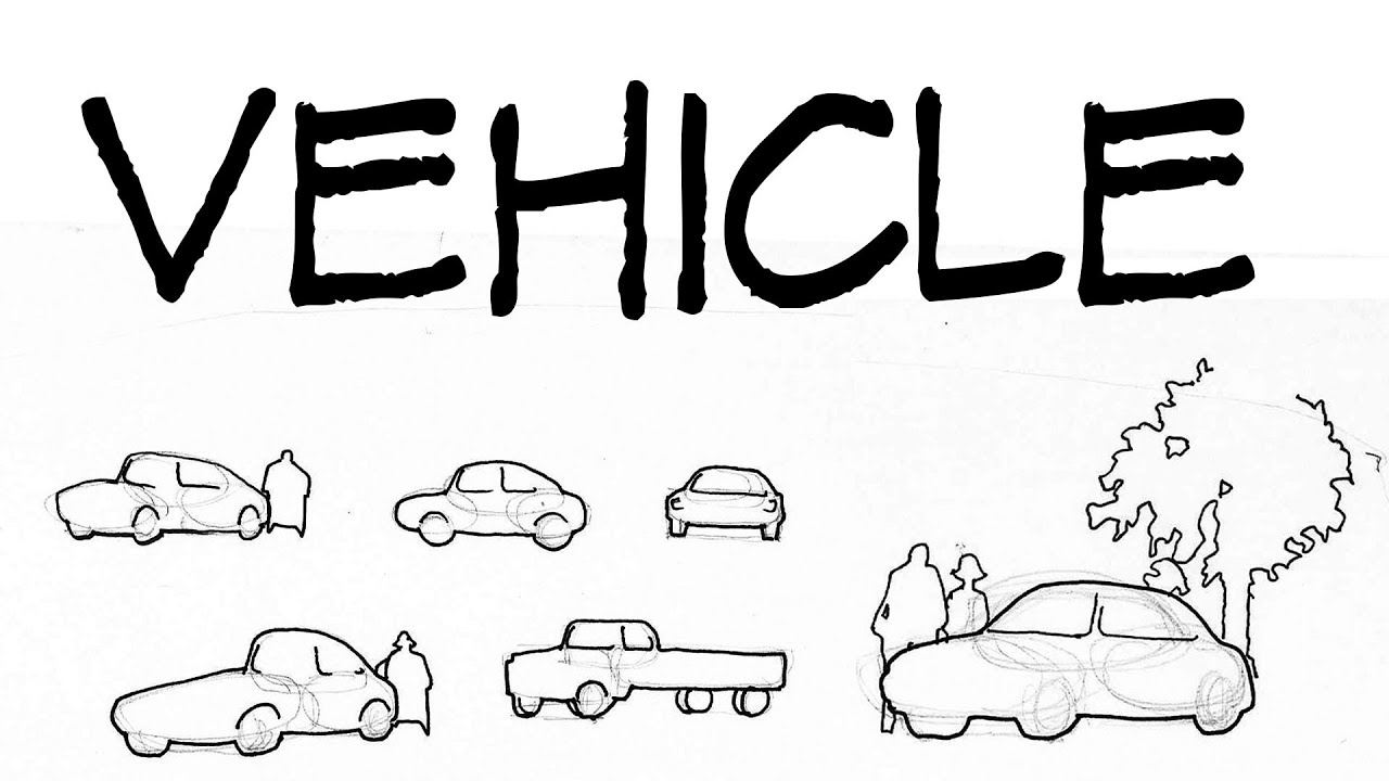 Vehicle - Architecture Daily Sketches