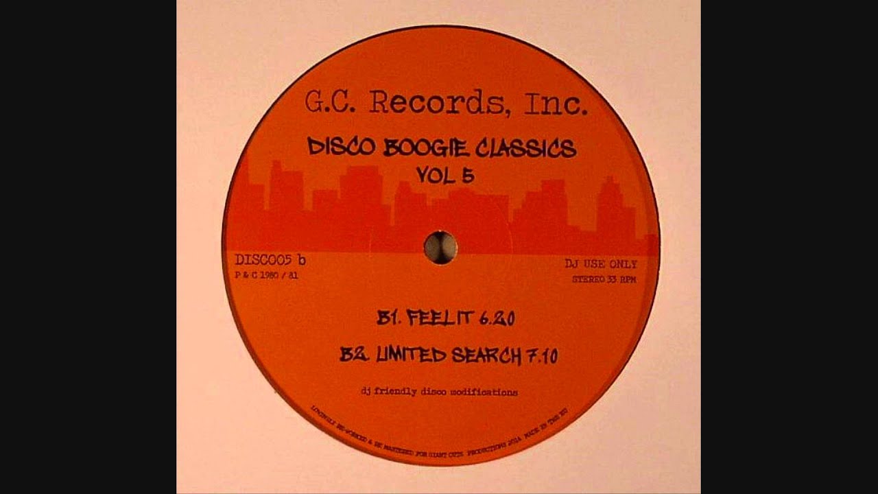 Disco Boogie Classics Vol. 5 - Feel It