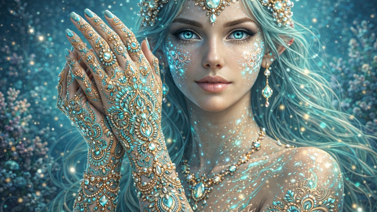High Fantasy Mermaid Kingdom 🌊 Bioluminescent Coral Empire | Underwater Cinematic Ambience