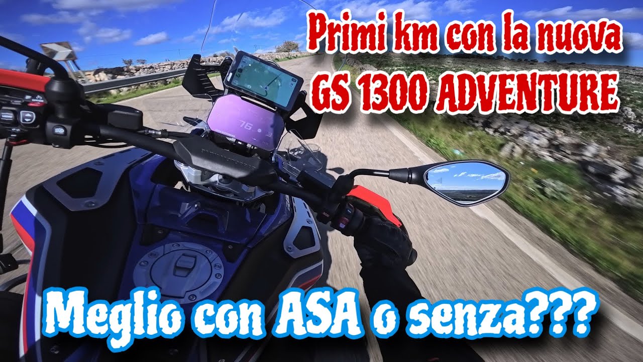 Presentazione e primi km | BMW R1300 GS ADVENTURE  & Chigee Aio-6