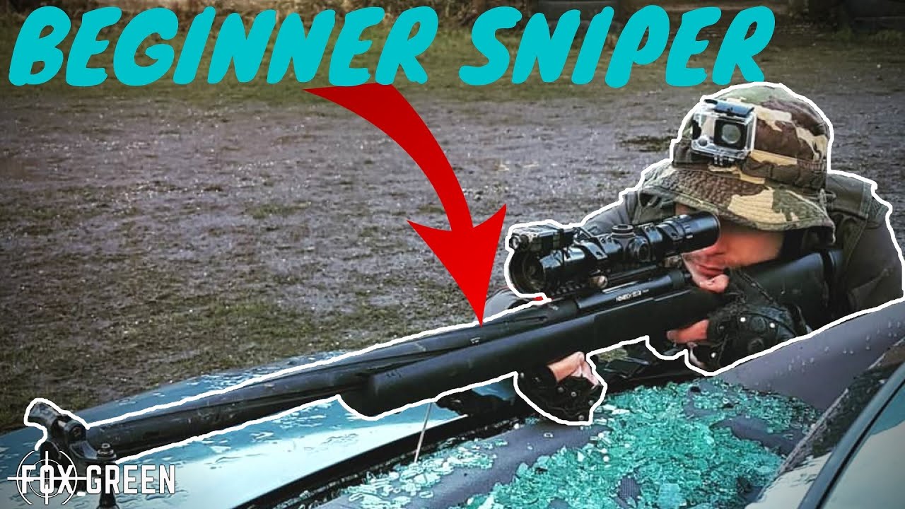 FIRST AIRSOFT SNIPER GAME - NOOB SNIPER LEARNS WHAT IT TAKES (GAMEPLAY)