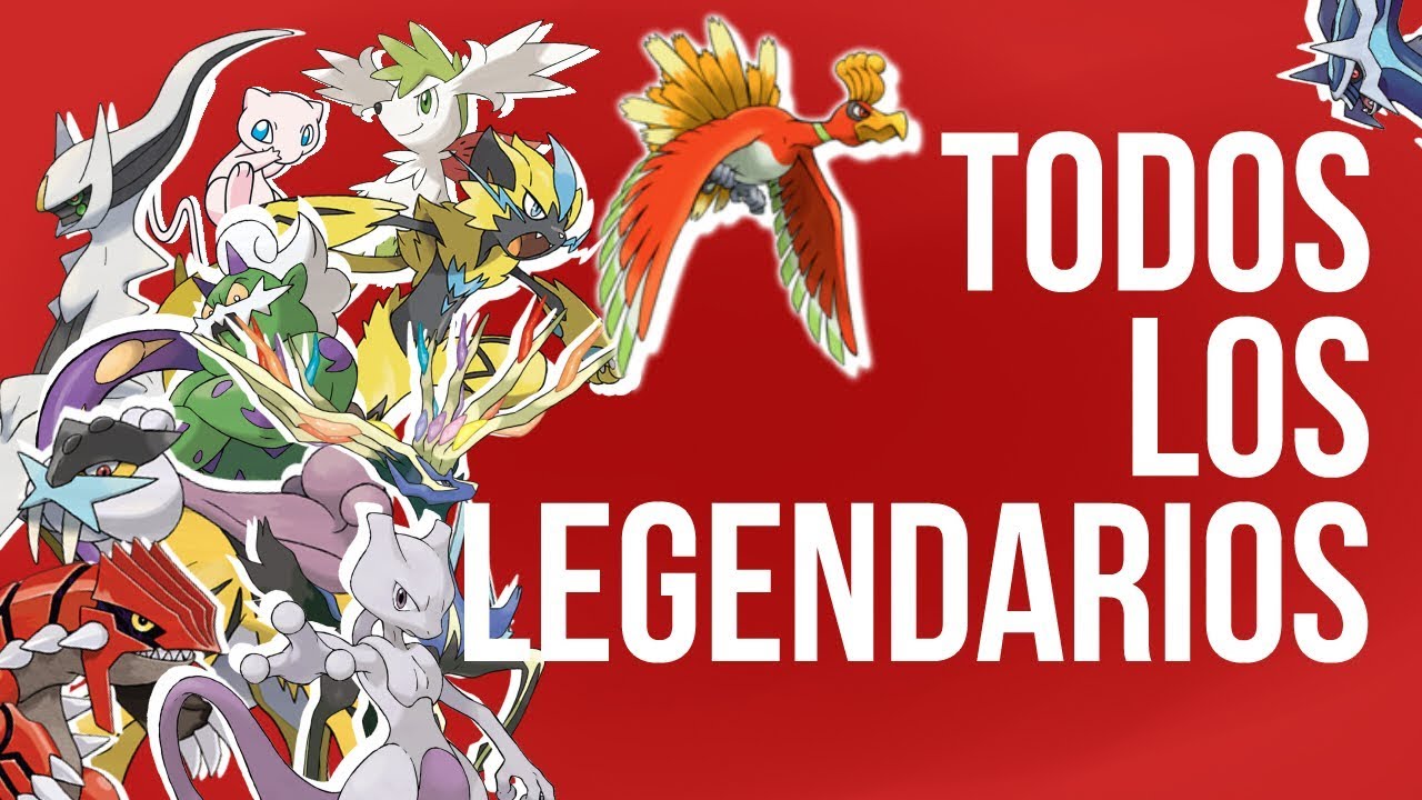 ¿Qué animales son los Pokémon legendarios y singulares?