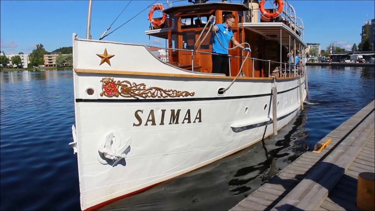 s/s Saimaa seilasi  heinäkuussa 2018 Savonlinnasta Puumalaan