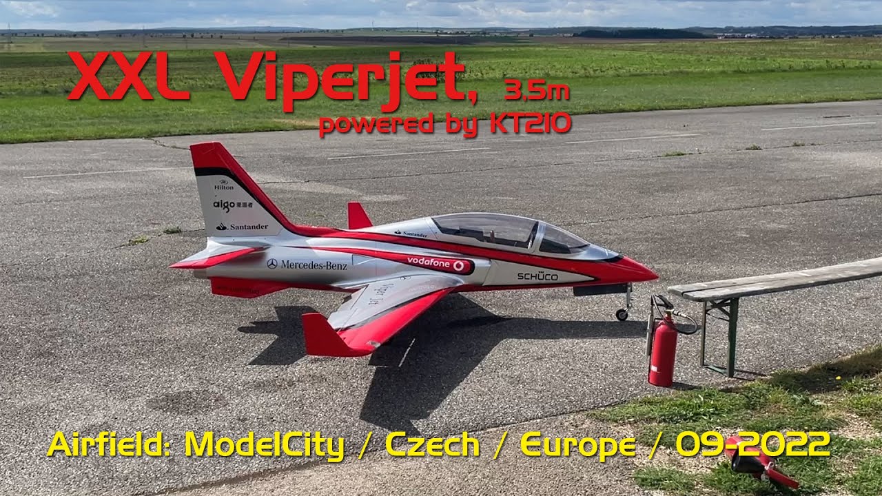 XXL Viper (Baja Hobby) 3,5m; powered by KT210