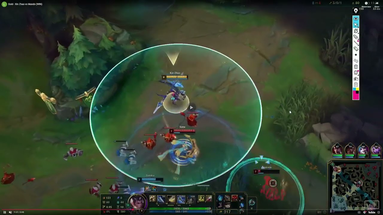 Gold XinZhao vs DrMund