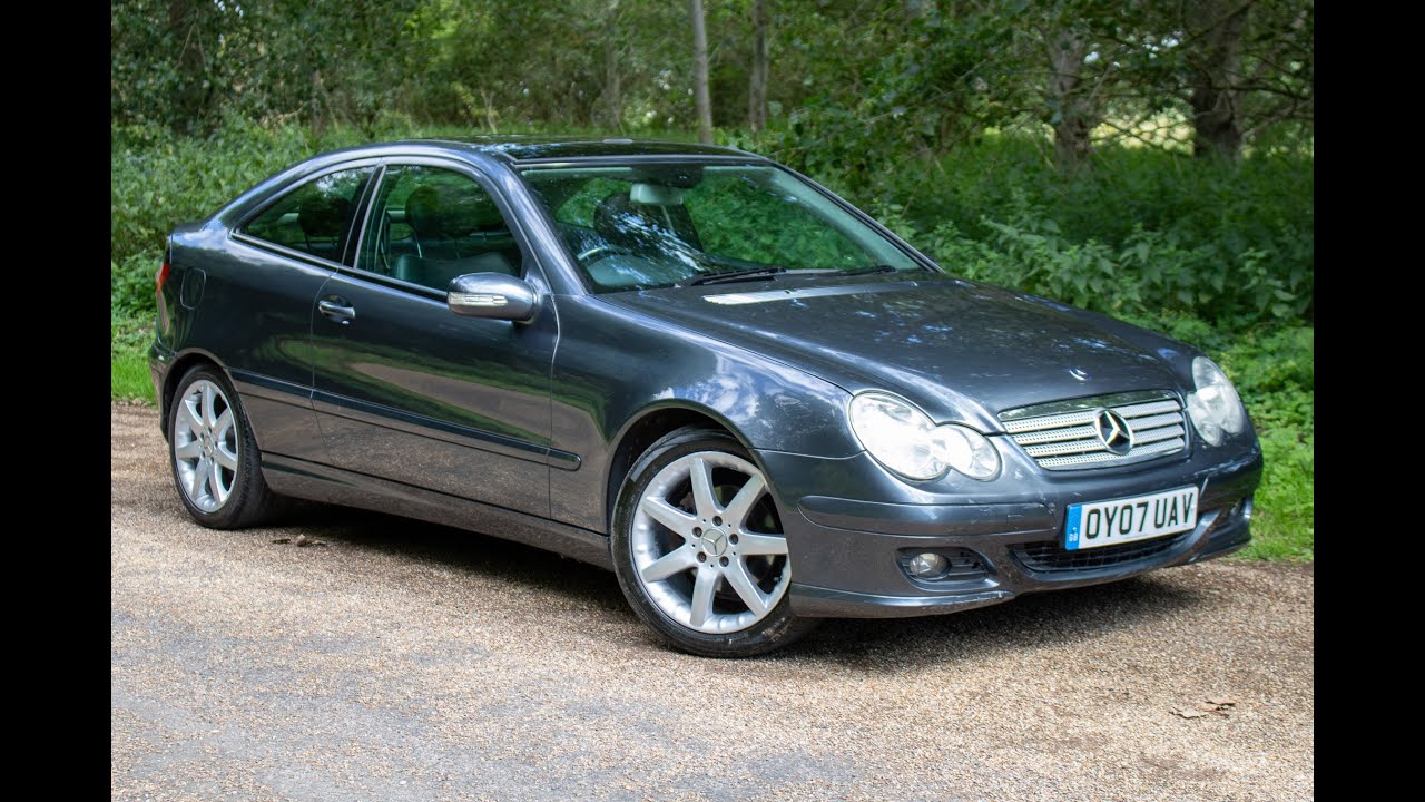 2007 Mercedes C180 Kompressor coupe