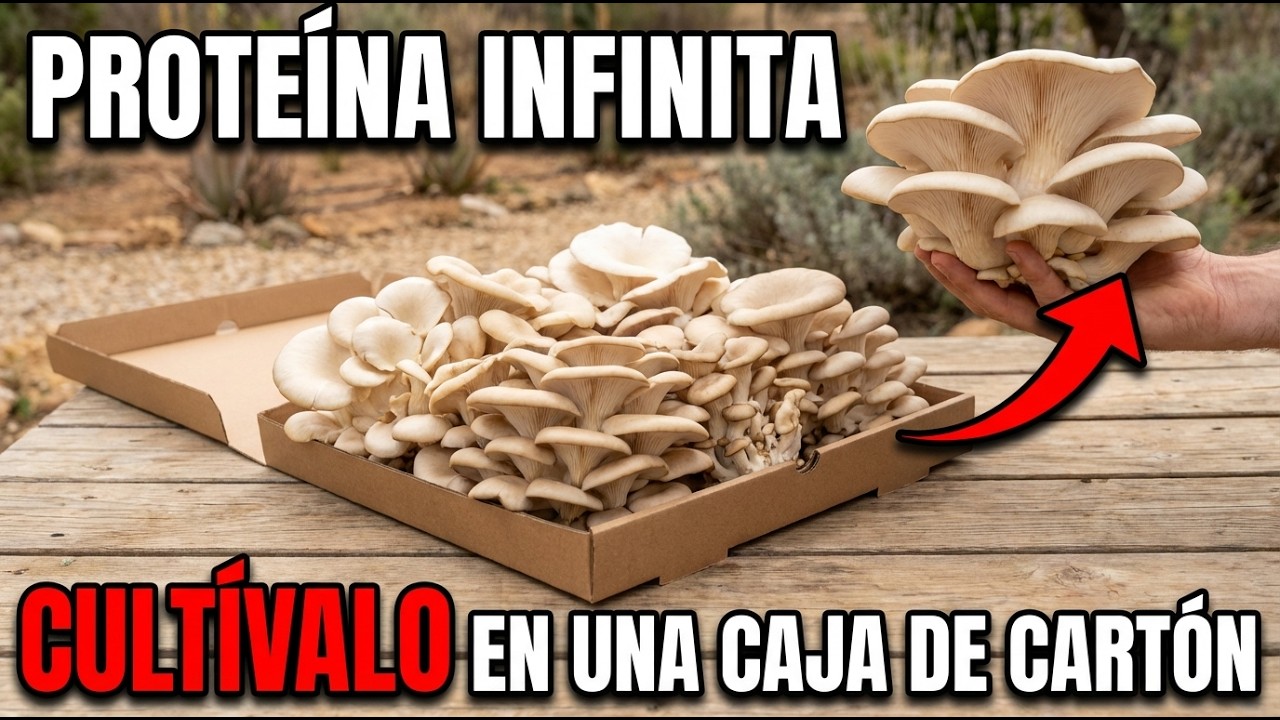 Proteína Infinita en Cartón. Cosecha Cada 7 Días. Listo en 5 Minutos.