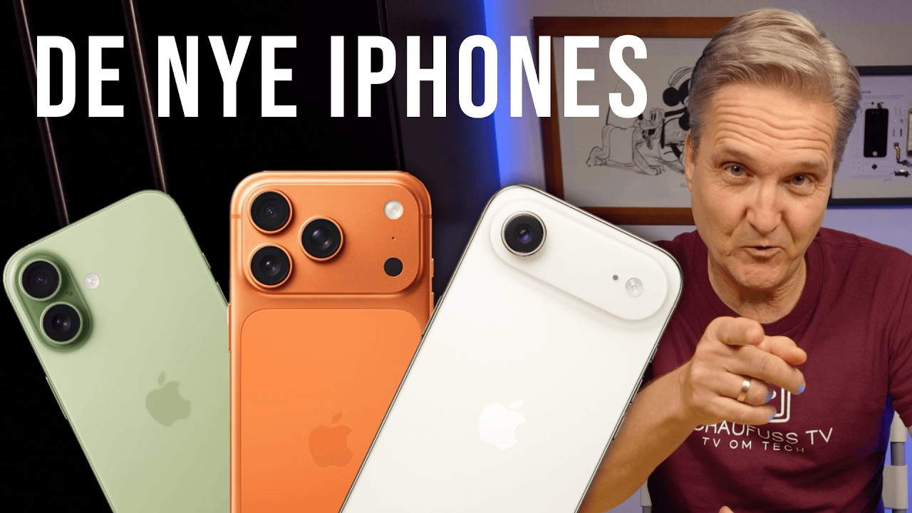 iPhone 17 / Pro / Air - alt du skal vide om de nye telefoner