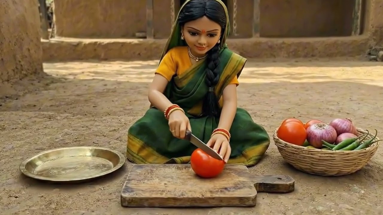 Peaceful Rural Life   Stop Motion Cooking & Farming