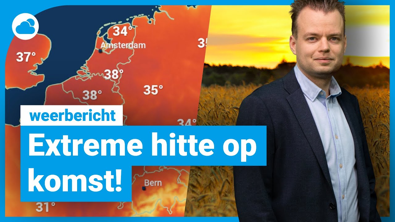 Weerbericht: extreme hitte op komst! 🌡