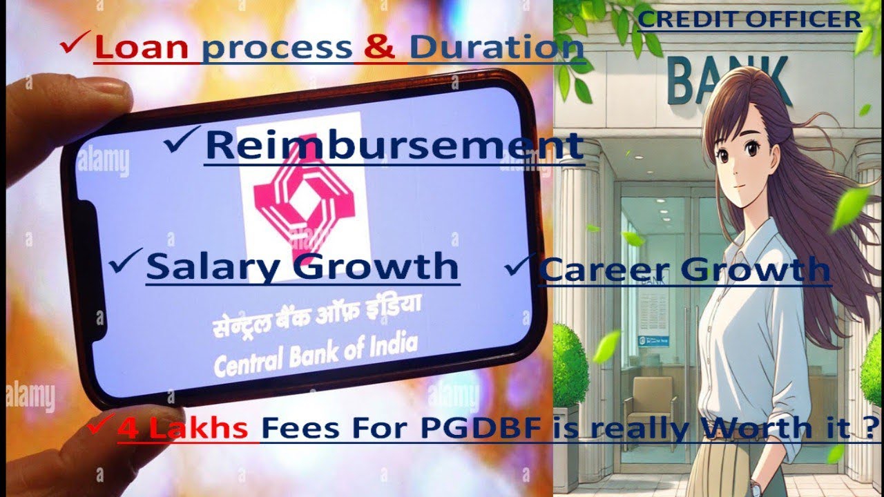 CBI Credit Officer Loan Process & Reimbursement,4 Lakhs fees | Salary Growth & CareerGrowth#cbi#loan