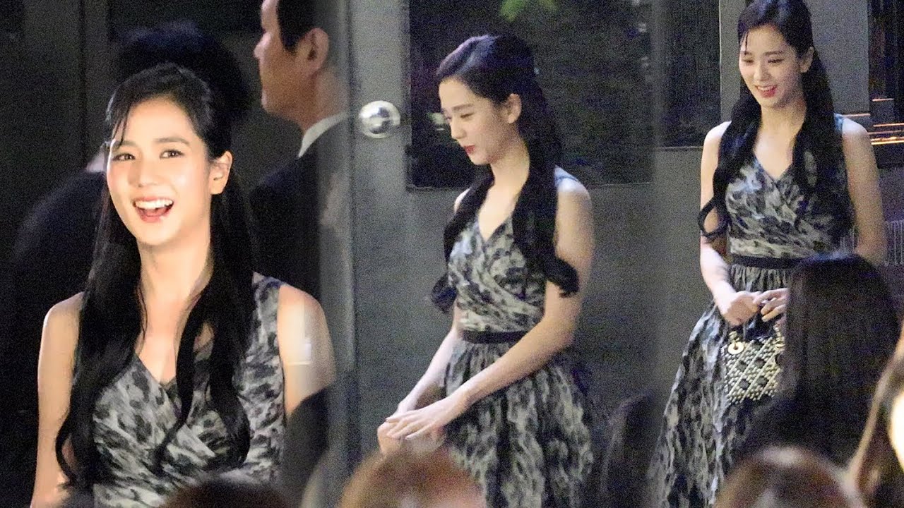 230901 BLACKPINK (JISOO) DIOR EVENT 블랙핑크 지수 디올 행사 출근길 직캠