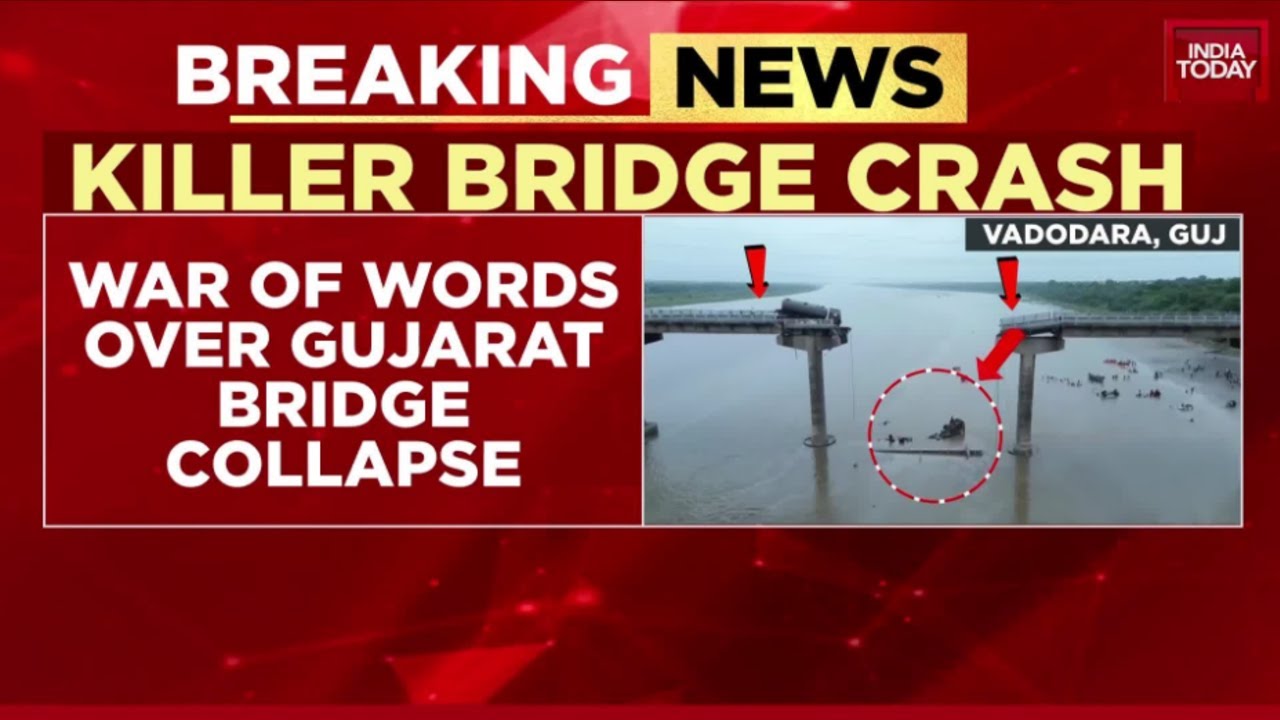 Gujarat Bridge Collapse: Death Toll Rises, Questions of Negligence Emerge | India Today News