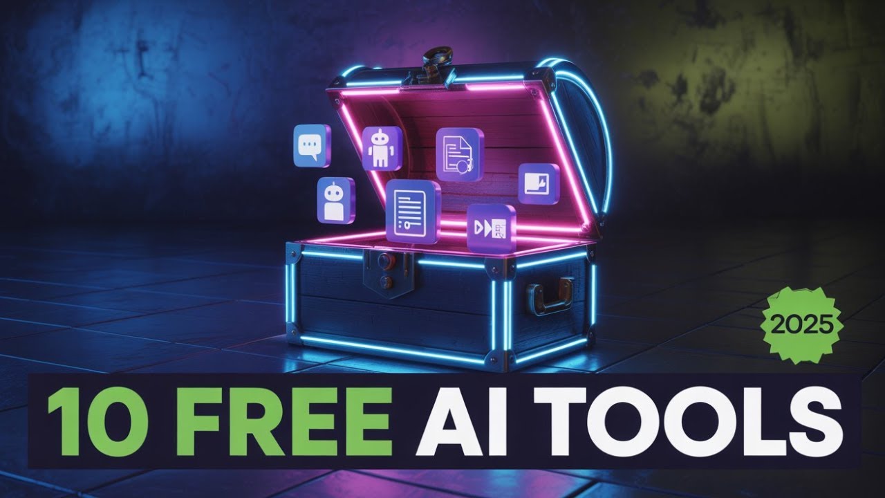 10 Free AI Tools You&rsquo;ll Wish You Knew Sooner (2025 Edition)