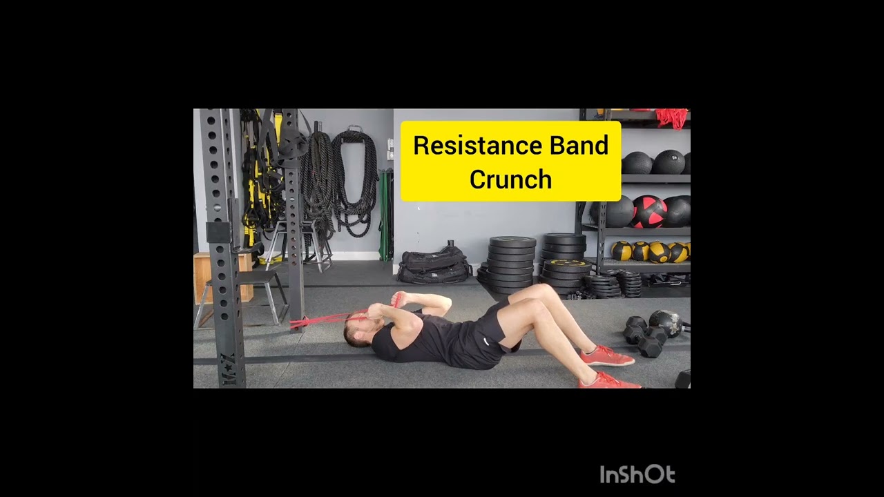 Resistance Band Crunch